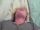 blond amateur with glasses does anal snapshot 5