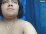 Chubby Latina showing off snapshot 8