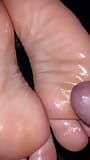 Very Nice Oiled Soles and Toes snapshot 1