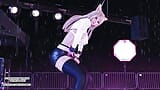 MMD Solar - Crachez-le Ahri Evelyn Seraphine sexy kpop dance 4k snapshot 3