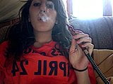 Hot Babe smokin Hookah# snapshot 3