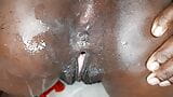 Pussy covered with sperm Full of milk, what a hot naughty woman snapshot 4