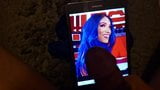 Wwe sasha banks cum tribute snapshot 1