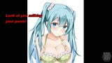 แก๊ง  Miku anime ขย่ม cei joi โพสต์ snapshot 13