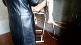 Mistress training slave’s ass - anal beads snapshot 4