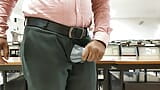 Horny teacher risky handjob in classroom snapshot 3