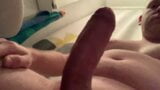 Jerking off before I will take a shower snapshot 2