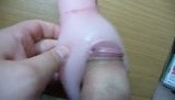 Knullar en gummihand med en vagina snapshot 4
