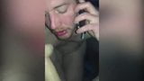 Str8 sucking a big cock while girlfriend is on the phone snapshot 7