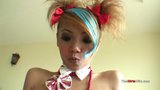 Thai-Teen-Prinzessin nimmt Schwanz snapshot 13