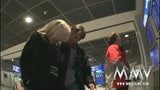 Mmv filmt een Duitse rijpe huisvrouw die van openbare seks houdt snapshot 3