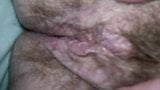 Wife's hairy pussy lips and clit snapshot 4