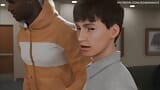 DobermanStudio (Диана, эпизод 12) Большой черный член Красивая возбужденная шлюшка пристрастилась к экстремальному сексу! (Хентай порно 3D) Кримпай для киски snapshot 20