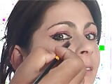 Amateur MILF Latina Mora Got Her Makeup Ruined with Hot Cum From Three Big Cocks snapshot 3