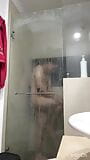 I record my cousin without being caught when he takes a hot shower snapshot 9