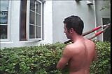 housewife gets her asshole shaved by gardener snapshot 1