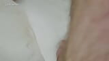 Close up Piss and Cum in the Tub snapshot 8