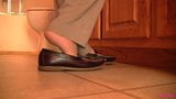 Caroline Sperry penny loafer bathroom shoeplay PREVEW snapshot 3