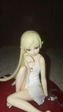 Kizumonogatari kiss-shot forma 2 # 2 - sof figura bukkake snapshot 1