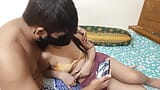 Name of this amateur Bengali couple. Sex video snapshot 4