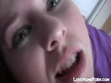 BBW babe gets crazy for him snapshot 8