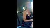 Karlie Reye cuts in public carwash. snapshot 1