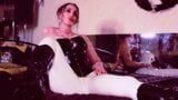 Fetiche dominatrix milf amante eva, diosa femdom, dominatrix bdsm kink. polainas blancas y tacones snapshot 7