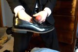 I cum on my dress shoes and trousers snapshot 10