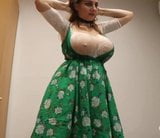 Tante met groene jurk snapshot 10