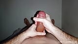 Mucho precum para lubricar mi gran polla y terminar con una enorme corrida snapshot 2