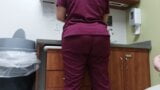 Big booty mature Latina nurse snapshot 4