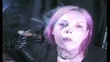 Annie vox cigar with pink hair. snapshot 14