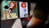 Cumming to Kim Possible and mom Anne Possible snapshot 9