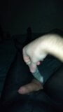 Pantyhose Vibrator Condom & Young Thick Uncut Clit snapshot 9