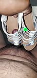 playing with strappy sandals in my shop snapshot 4