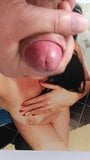 Cum on her face... suc-19 snapshot 6