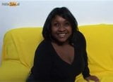 Chubby ebony in stockings footjobs snapshot 3