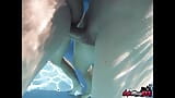 La dea milf sofie marie ottiene creampie nella scena di sesso all'aperto in piscina snapshot 7