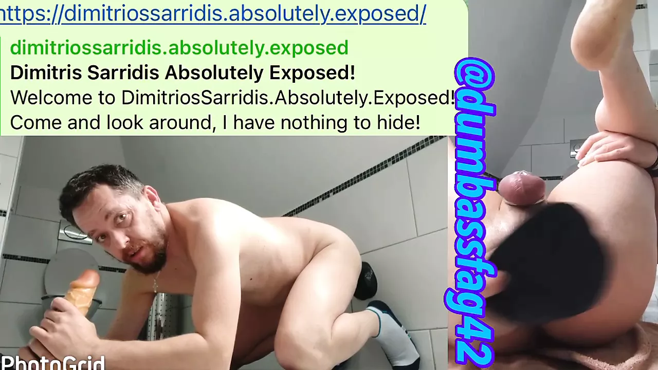 Греческий пидор Dimitris Sarridis