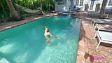 Horny Housewife Fucks the Pool Boy snapshot 1