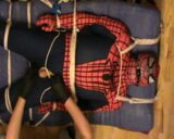 Slave as Spiderman gets a massage - II snapshot 6