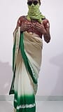 Crossdresser in saree snapshot 1