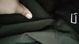 Masturbation in Blanket, Hairy Penis, Hairy Ass snapshot 4