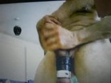 huge bull nuts balls cock ring jerking snapshot 1