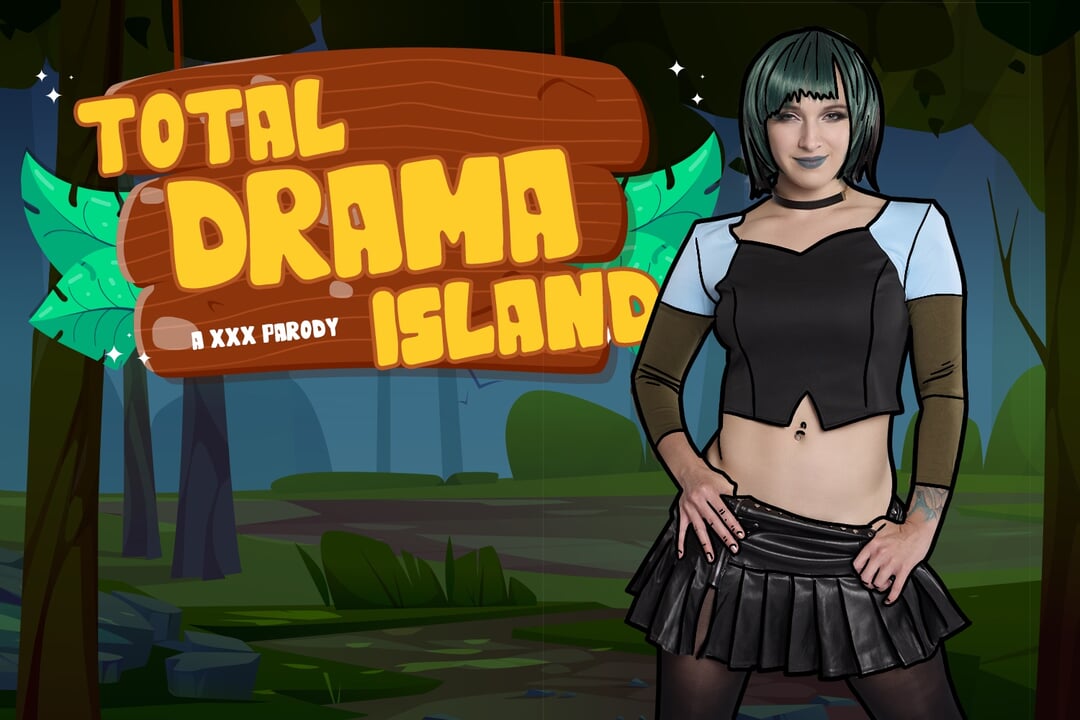 VRCosplayx Sonny McKinley como TOTAL DRAMA ISLAND GWEN mantém você acordado em seu caminho único