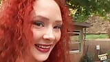 Ruiva Audrey Hollander abre seu coração e cu para seu sexo enlouquecido garanhão dotado snapshot 3