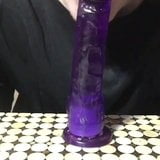 sissy deepthroating his dildo snapshot 2