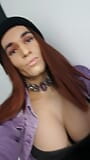 Crossdresser alaina sanchez可爱的春季漫步 snapshot 9