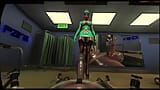 Citor3 3D VR Game latex nurses pump seamen with vacuum bed and pump snapshot 8