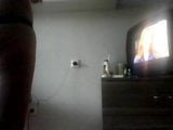 Hacked laptop camera. Girl in black panties snapshot 9